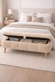 Banca, Hanah Home, Sara, 90x45x35 cm, Bej