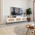 Comoda TV, Odessa, Elena, 180x42.6x31.4 cm, Alb
