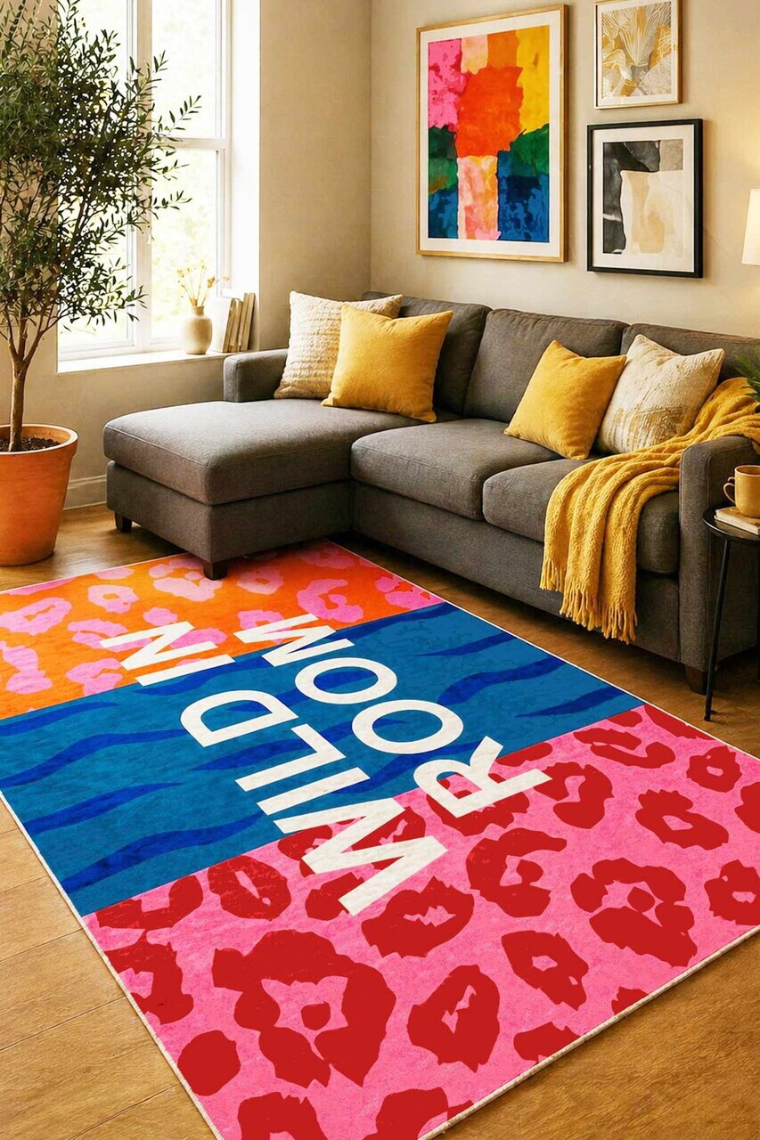 Covor, Wildleo, 100x200 cm, Multicolor — imaginea 3