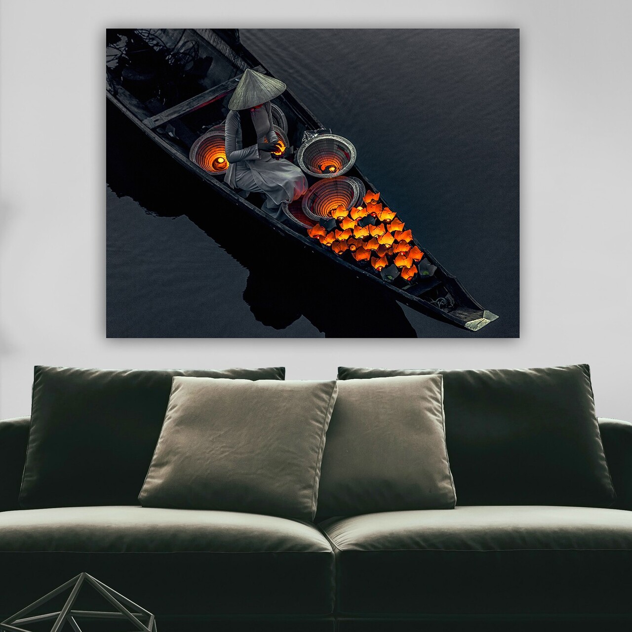 Tablou decorativ 1125442631_70100 Cadru: 100% LEMN (grosime: 3 cm) Multicolor