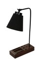 Lampa de masa, Luin, 534LUN3813, Lemn, Maro