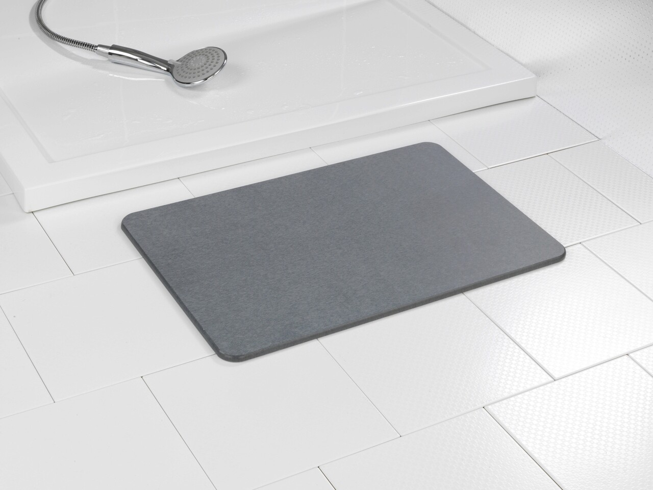 Covoras de baie, Wenko, Simi, 60 x 39 x 1.2 cm, bumbac - 2 | YEO
