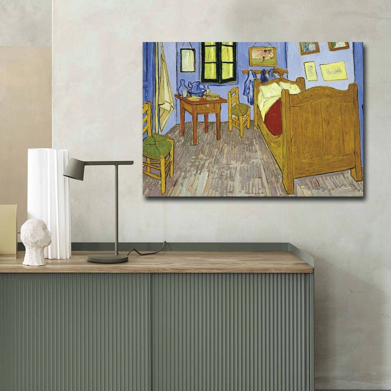 Tablou decorativ, 70100FAMOUSART-023, Canvas, 70 x 100 cm, Multicolor