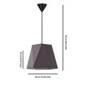 Lustra, FullHouse, 390FLH2169, Metal, Antracit