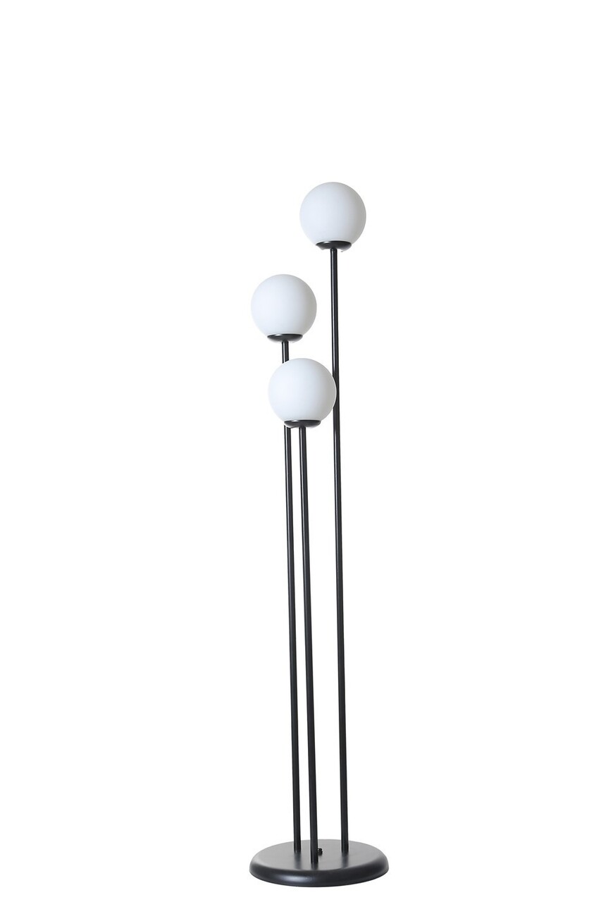 Lampadar, L'essentiel Maison, 534LUN4558, Alb/Negru - view 3