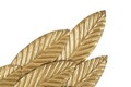 Set 2 decoratiuni de perete, Wings Beauty, Mauro Ferretti, 37 x 100 cm, fier, auriu