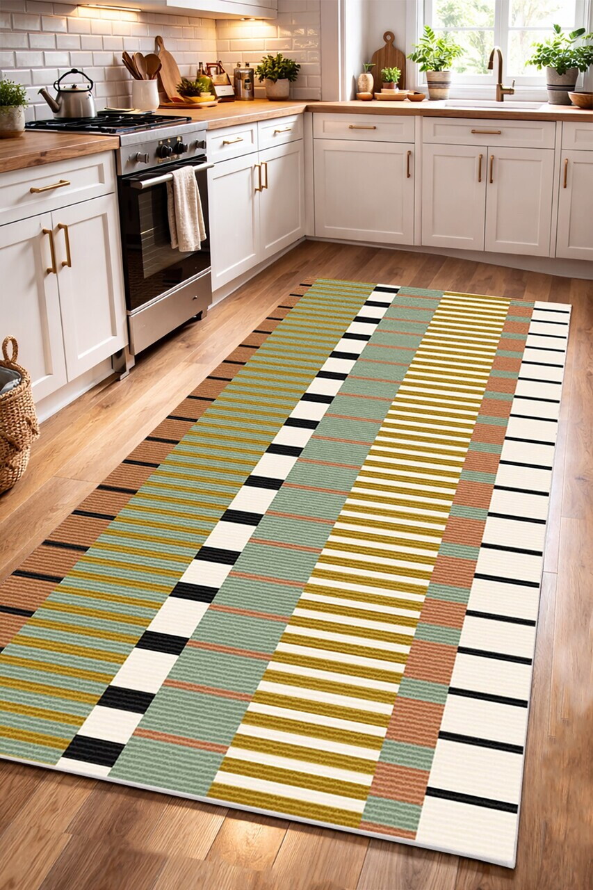 Covor, DC-7510-03, 80x200 cm, Poliester, Multicolor