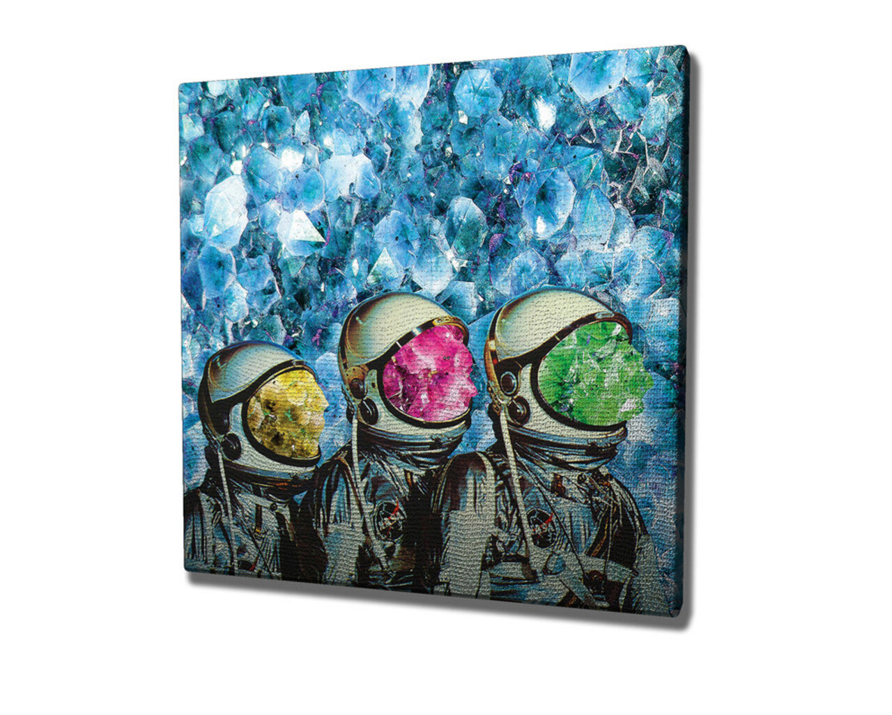 Tablou decorativ, KC336, Cadru: 100% LEMN (grosime: 3 cm), Multicolor - view 3