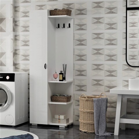 Dulap multifunctional, Olivia, Flexi, PAL, Alb mezoni.ro