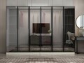 Dulap pentru haine, Hanah Home, Nisa, 270x210x52 cm, Gresie