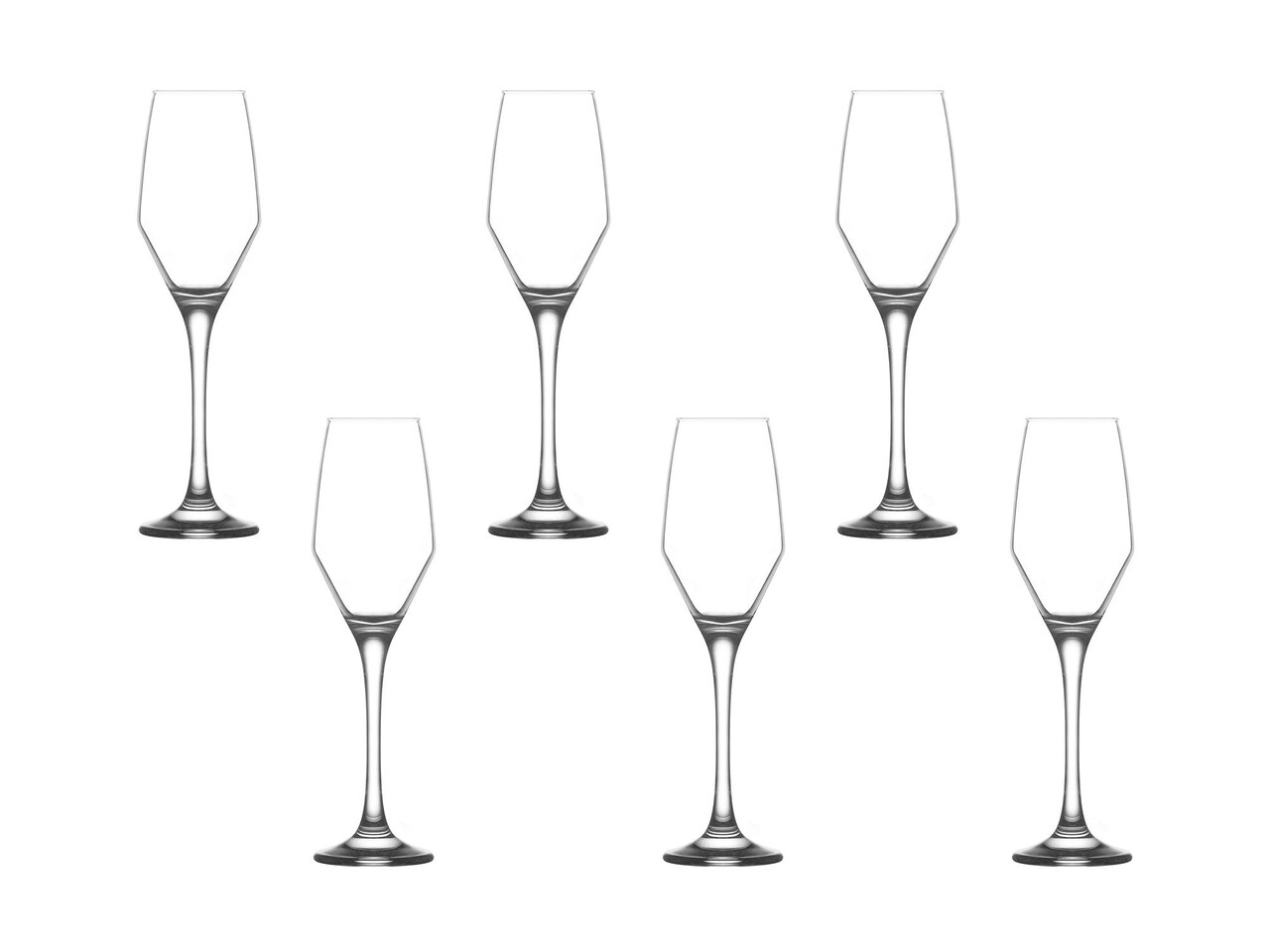 Set pahare de vin (6 piese), L'essentiel Maison, 990LAV1212, Transparent - view 5