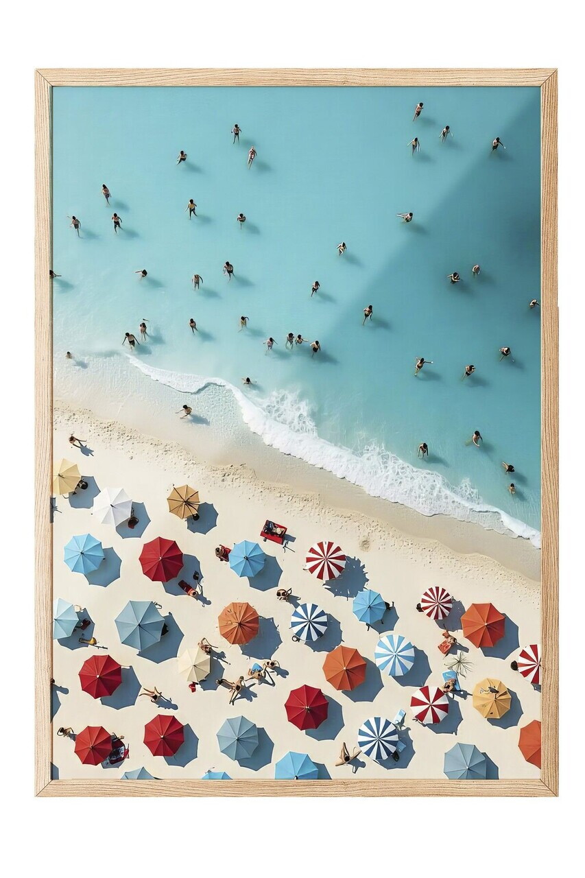 Tablou decorativ, 109495, Lemn masiv, Sticla PVC, Multicolor - view 2