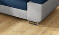 Coltar extensibil stanga 4 locuri, ELTAP, Anton, 272x203x85 cm, lemn/poliester, bleumarin/gri