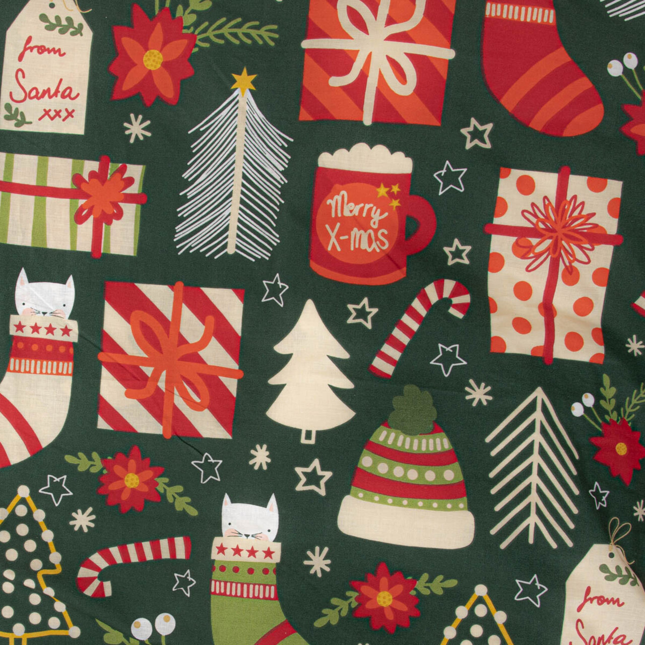 Lenjerie de pat King Size, Sente, Homla, 3 piese, 200x220 cm, bumbac, multicolor - 2 | YEO