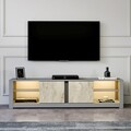 Comoda TV, Inarch, Aydos, Gri / Travertin