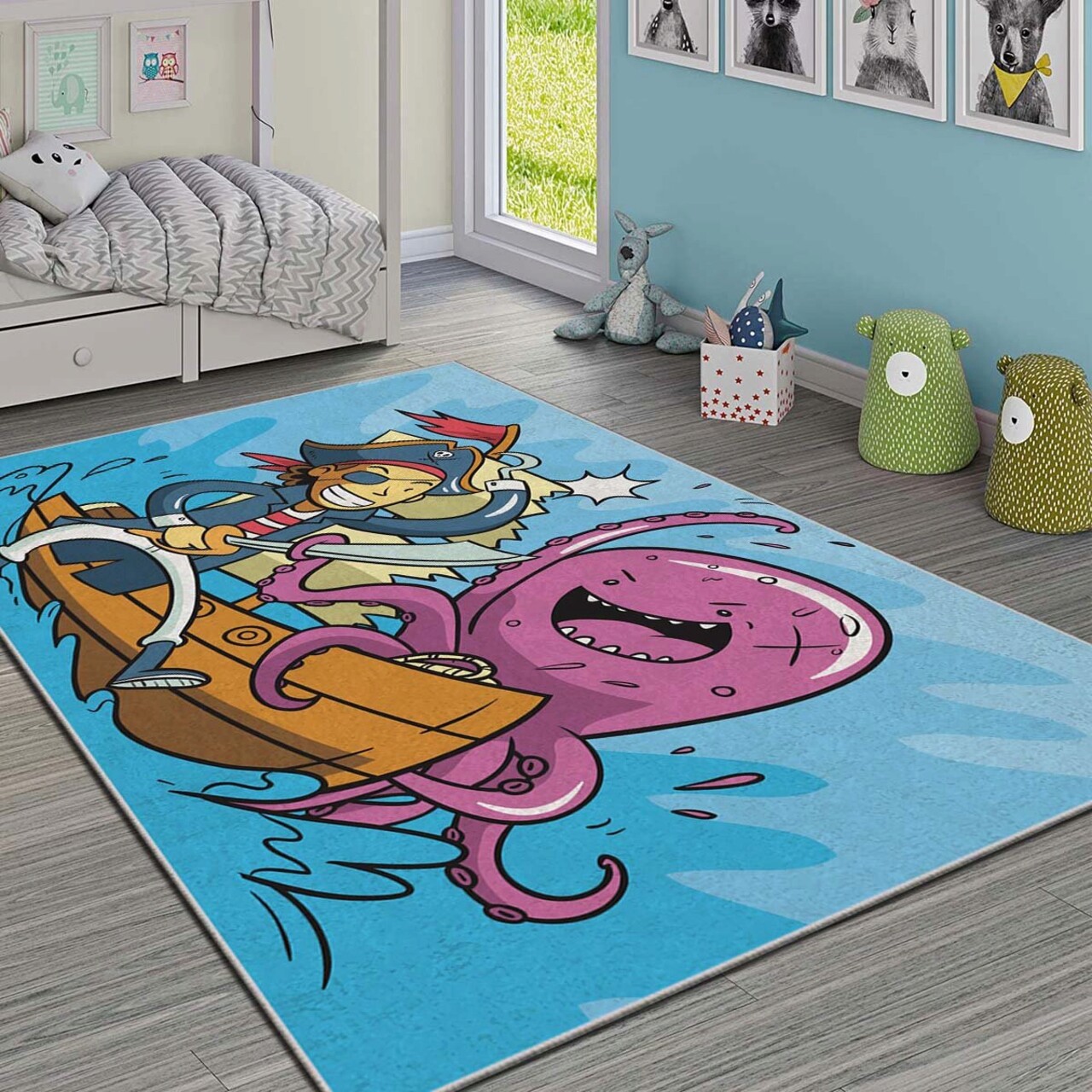 Covor HMI KDC-88 80x140 cm Poliester Multicolor