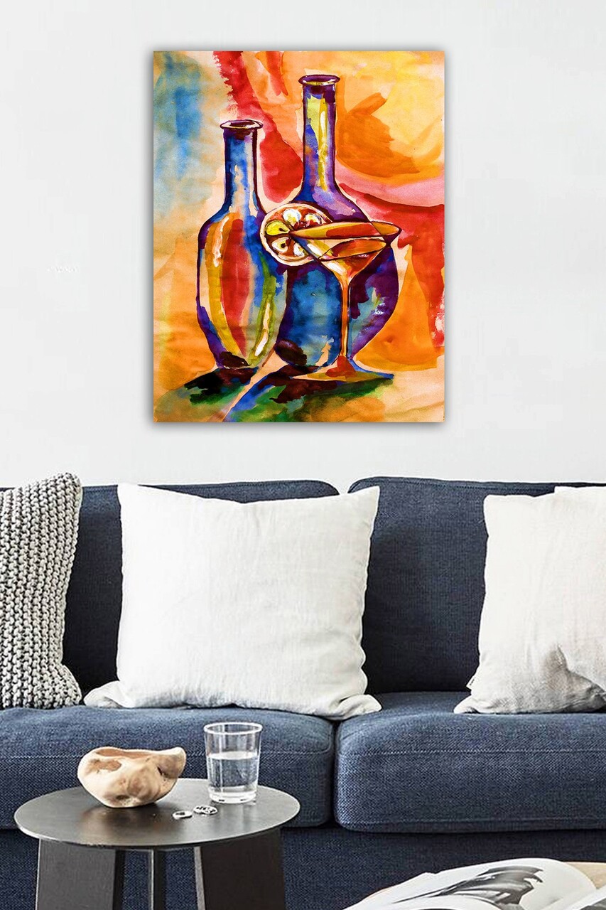 Tablou decorativ 67633024-5070 Cadru: 100% LEMN (grosime: 3 cm) Multicolor