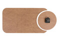 Set ceas si tablou decorativ, YMS-43, MDF , Dimensiune: 68 x 32 cm, Multicolor