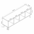 Comoda TV, Hanah Home, Rena, 140x50x35 cm, Bej