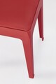 Scaun Bunny, Bizzotto, 33x33x47 cm, piele ecologica/polipropilena, rosu