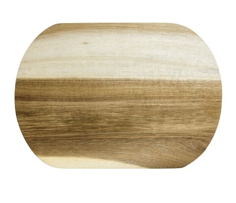 Tocator oval parma, ambition, 28x20 cm, lemn de salcam