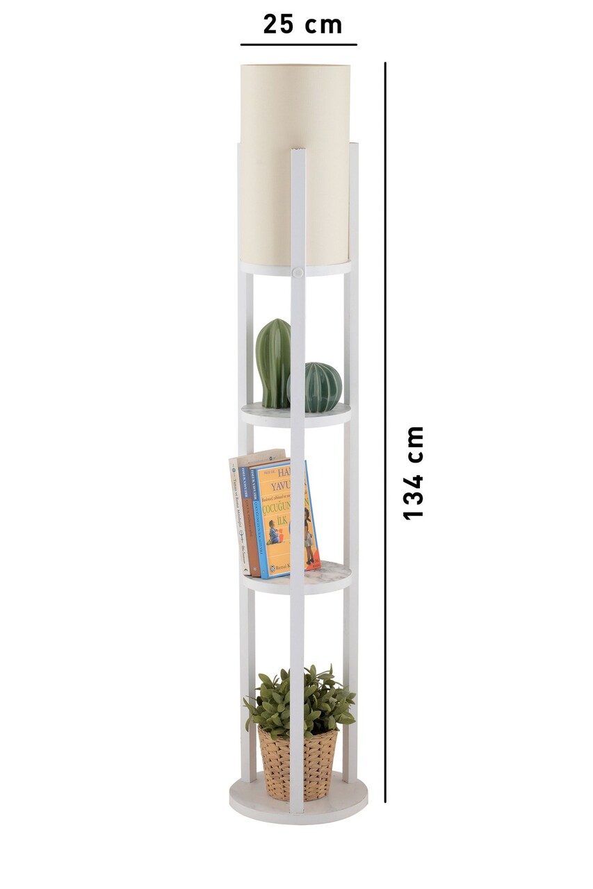Lampadar, L'essentiel Maison, 390FLH2280, Alb - view 4