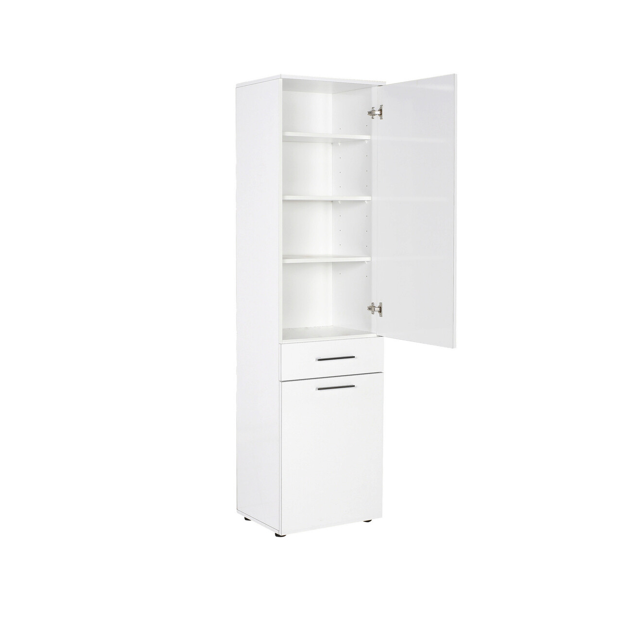 Dulap multifunctional, Hanah Home, Adr-621-Pp-1, 52x187x38 cm, Alb - view 10