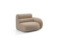 Modul canapea dreapta 1 loc, Neo, Micadoni Home, 110x100x83 cm, tesatura Chenille Silencio, bej sand