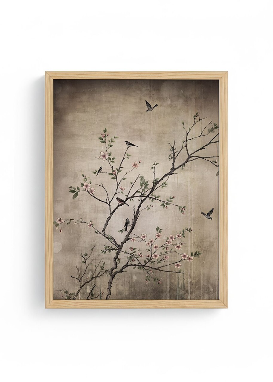 Tablou decorativ, Huhu722, Cadru: 100% LEMN MASIV (Grosime: 2 cm), Multicolor - view 2