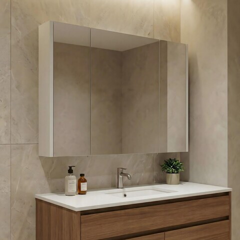 Dulap de baie cu oglindă, Hanah Home, Arno 100, Casmir