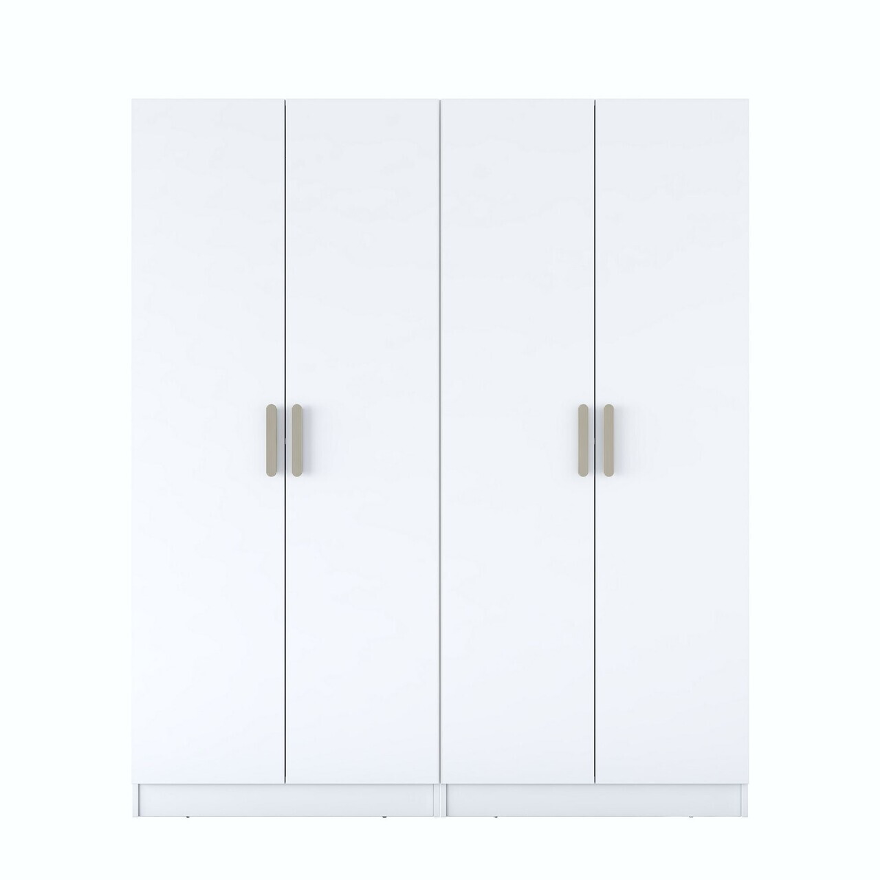 Dulap pentru haine, Hanah Home, BA163, 180x210x57.5 cm, PAL melaminat, Alb - view 10