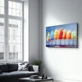 Tablou decorativ, CAM-5046, Dimensiuni: 70 x 110 cm, Multicolor