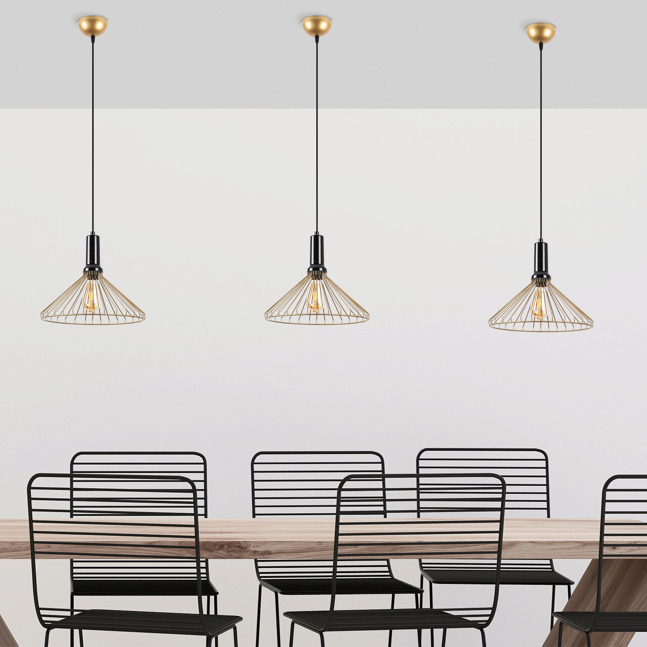 Lustra, Fulgor, 942FLG1426, Metal, Auriu - 1 | YEO