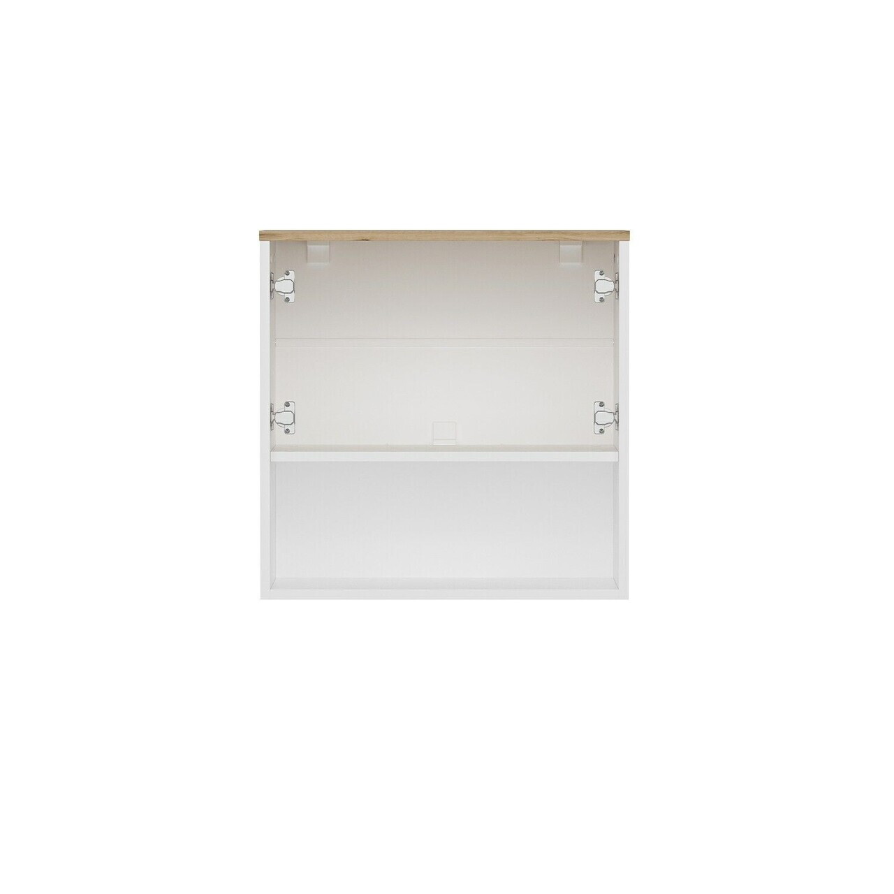 Dulap multifunctional, Hanah Home, Viona, 67x67x30 cm, Coș adânc / Alb — imaginea 6