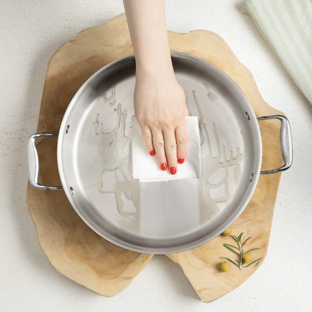 Oala cu capac Berlinger Haus, Copper Touch, 28 cm, inox, argintiu - imagine 3