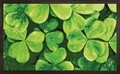 Covoras de intrare, Olivo Tappeti, Floor 2, Green, 45 x 75 cm, polipropilena, verde