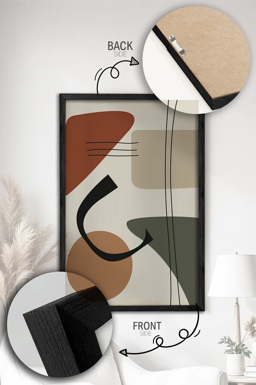 Tablou decorativ, Artnewclsyh93-3348, Lemn masiv, MDF, Multicolor - view 4