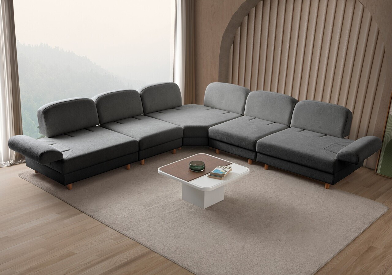 Coltar, Atelier del Sofa, 752EST1443, Antracit — imaginea 8