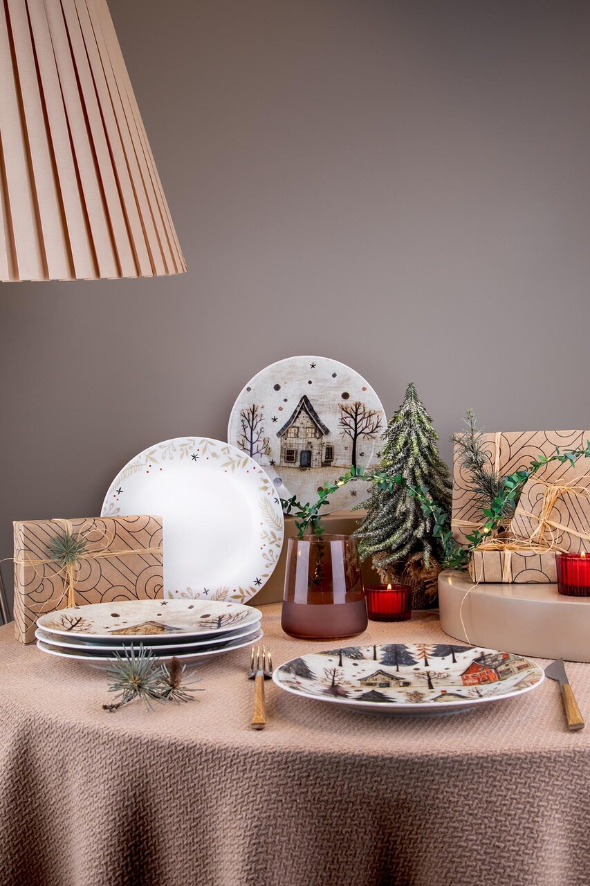 Set de servire pentru tort (6 bucăți), L'essentiel Maison, 710KTP3739, Multicolor - view 3