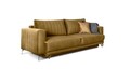 Canapea extensibila 4 locuri ELTAP, SO-ELI-45LO, Elise, 250x95x90 cm, lemn/poliester, mustar