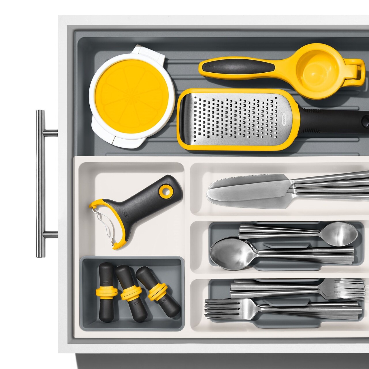 Organizator extensibil pentru sertar, plastic, 25-45,9 cm, "Good Grips" - OXO - imagine 17