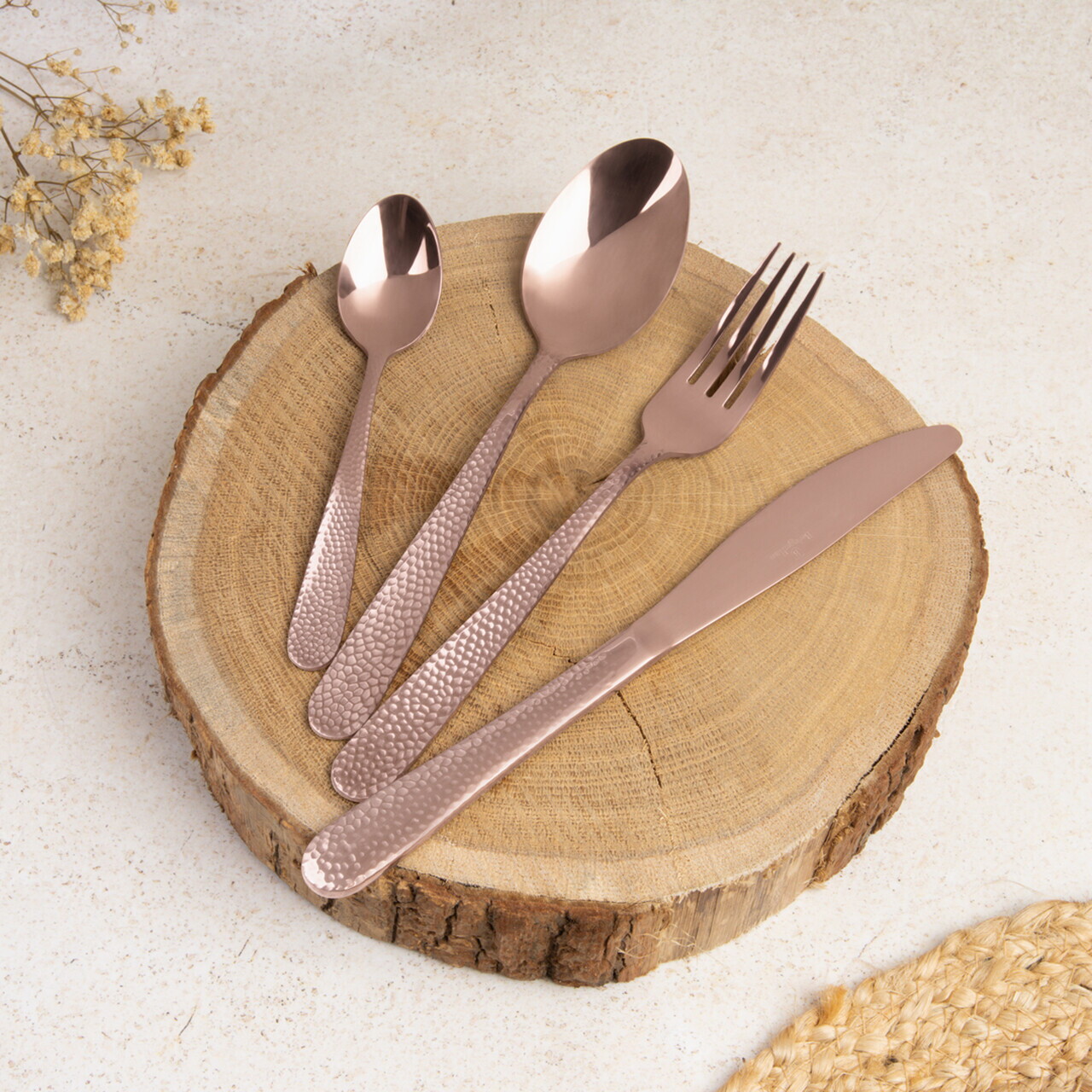 Set tacamuri 24 piese Berlinger Haus, I-Rose, inox, roz - imagine 12