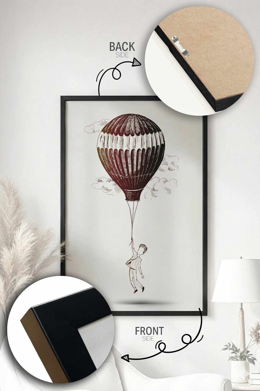 Tablou decorativ, Artplstksyh20, Polistiren, MDF, Multicolor - view 4