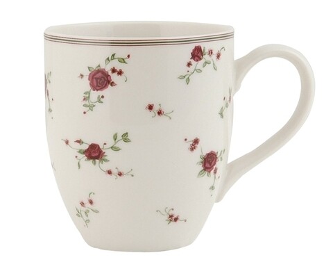 Cana la petite rose, clayre   eef, 300 ml, ceramica, alb