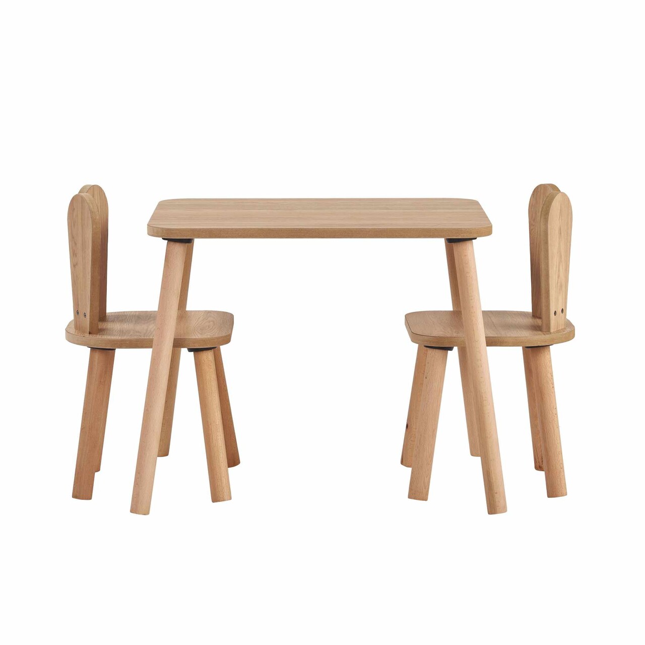 Set masa si scaun pentru copii, Hanah Home, Tavsan, Maro - imagine 3