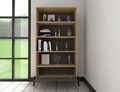 Set mobilier living, Puqa Design, Ponuse, PAL, Stejar safir / Antracit