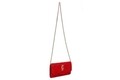 Geanta Juicy Couture 153, 23x5x12 cm, piele ecologica, rosu claret
