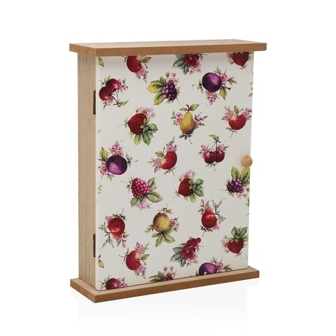 Dulapior pentru chei Strawberry, Versa, 20 x 6.5 x 26 cm, MDF