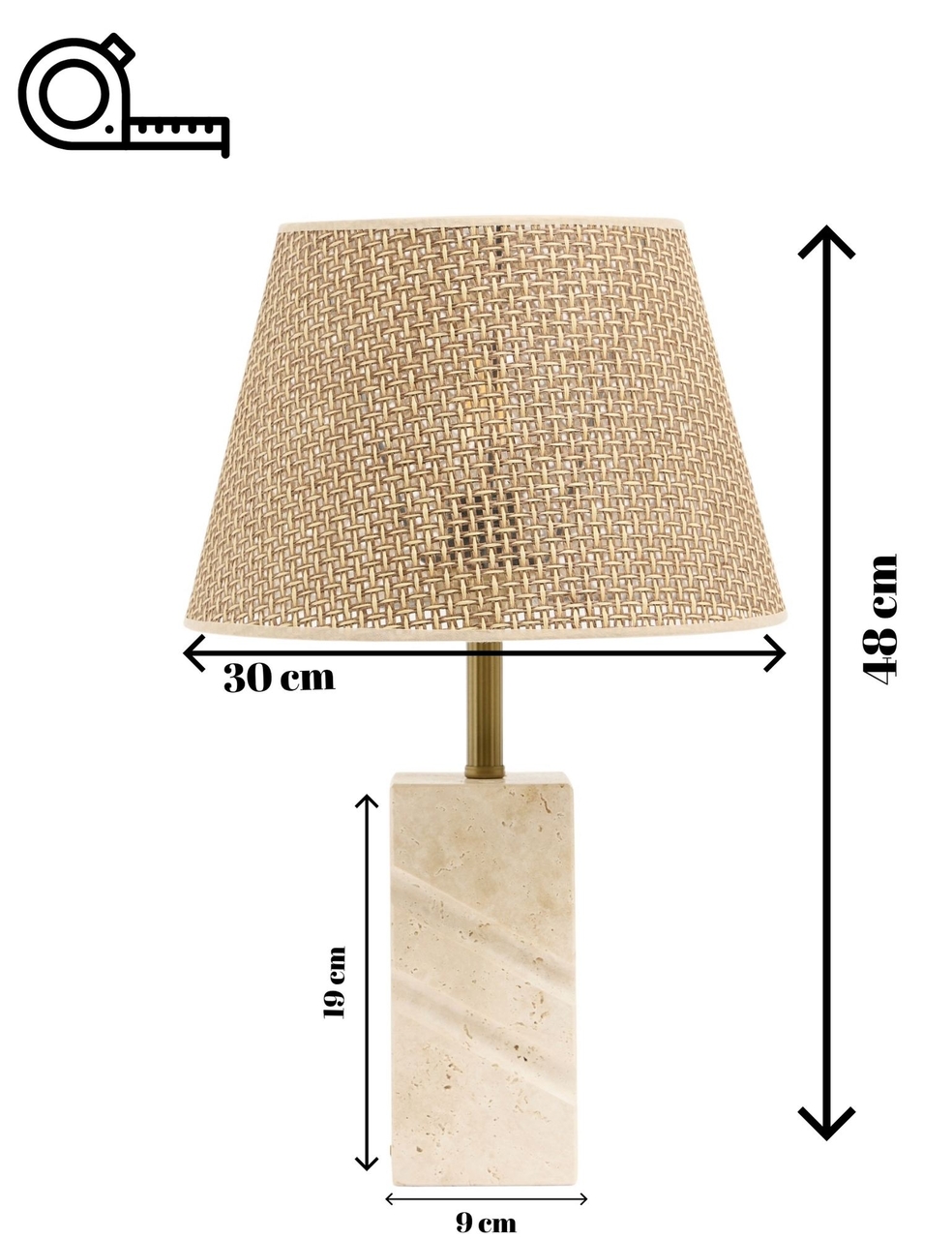 Lampa de masa, Opviq, 377KLT1112, Maro - view 8