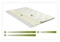 Topper saltea Eucalyptus Confort, 7 zone, 120x190 cm, H 5 cm
